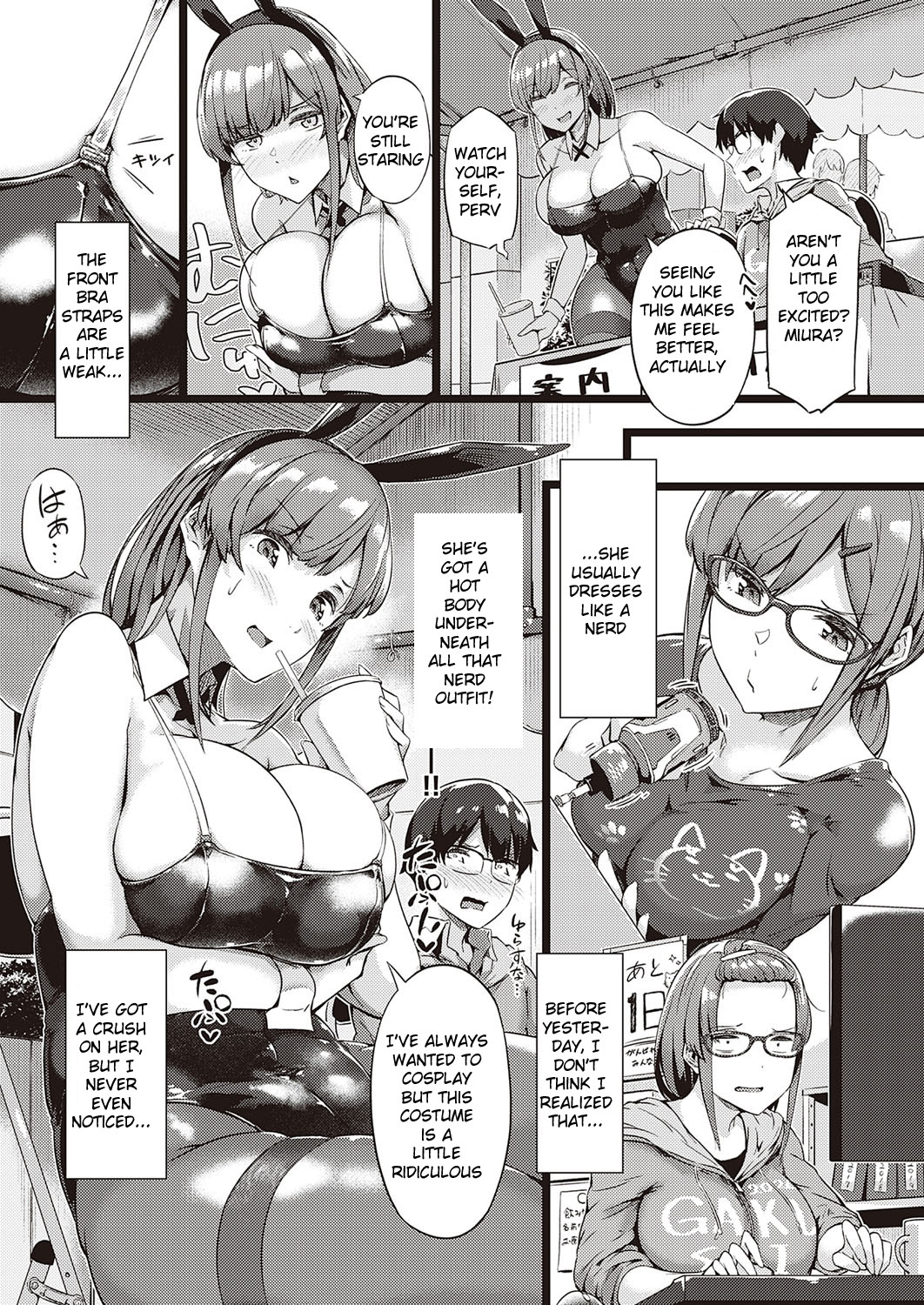 Hentai Manga Comic-Getting Rough With a Large Breasted Bunny Girl-Read-3